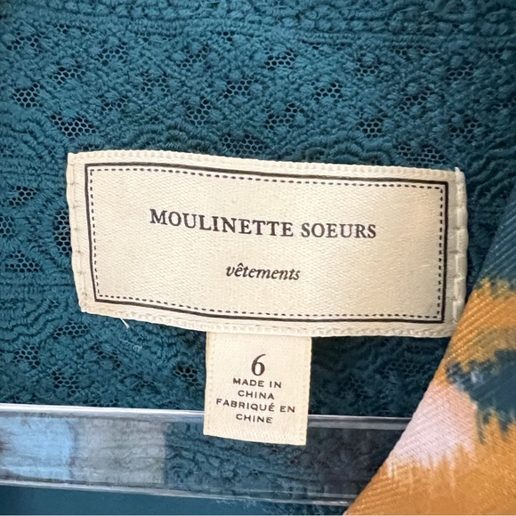 Anthropologie Moulinette Soeurs Baikal Floral Fit & Flare Midi Dress - Picture 13 of 15